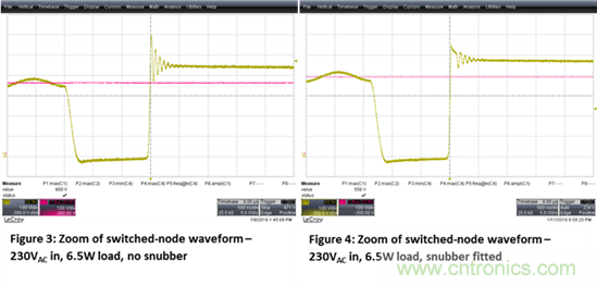 為你的flyback瘦身,甩掉多余的緩沖器