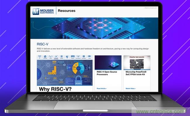 貿澤電子發布全新RISC-V資源頁面