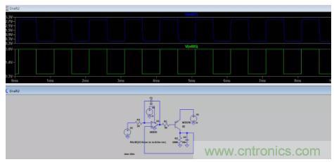 反饋點接到運放同相端，輸出震蕩后是電路還是負反饋嗎？