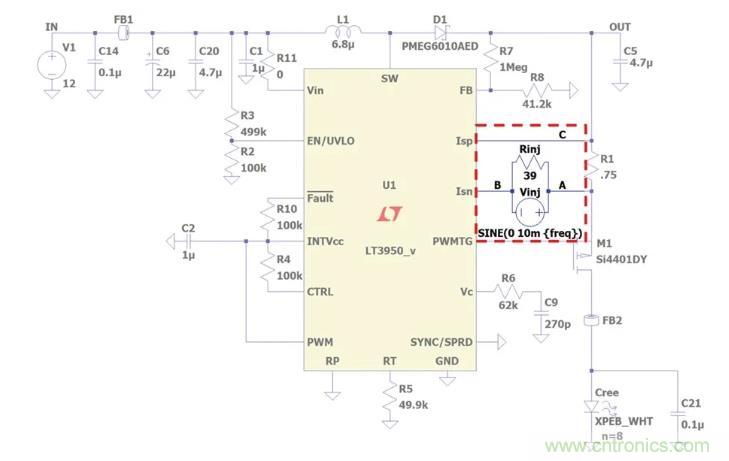 玩轉LTspice丨生成LED驅動器的波德圖,你學會了沒? 玩轉LTspice丨生成LED驅動器的波德圖,你學會了沒?