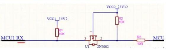 不同的電平信號的MCU如何進行串口通信?
