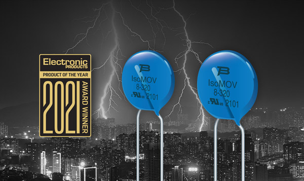 Bourns宣布IsoMOV? 保護器榮獲 2021 年度電子產(chǎn)品無源產(chǎn)品獎 Bourns宣布IsoMOV? 保護器榮獲 2021 年度電子產(chǎn)品無源產(chǎn)品獎