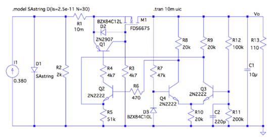 Bang-bang 光伏穩壓器無需磁性元件 Bang-bang 光伏穩壓器無需磁性元件