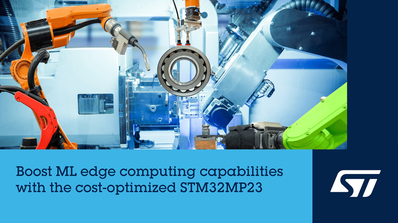 ST 推出 STM32MP23高性價比MPU,搭載兩個Arm Cortex-A35處理器核心 ST 推出 STM32MP23高性價比MPU,搭載兩個Arm Cortex-A35處理器核心