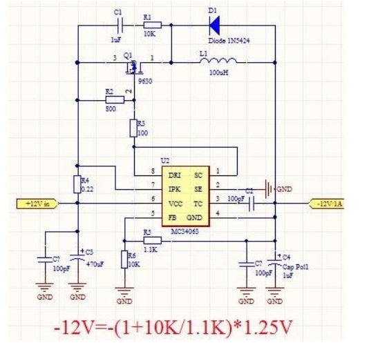 如何從正電壓電源獲得負電壓,正電壓轉負電壓的方法圖解 如何從正電壓電源獲得負電壓,正電壓轉負電壓的方法圖解