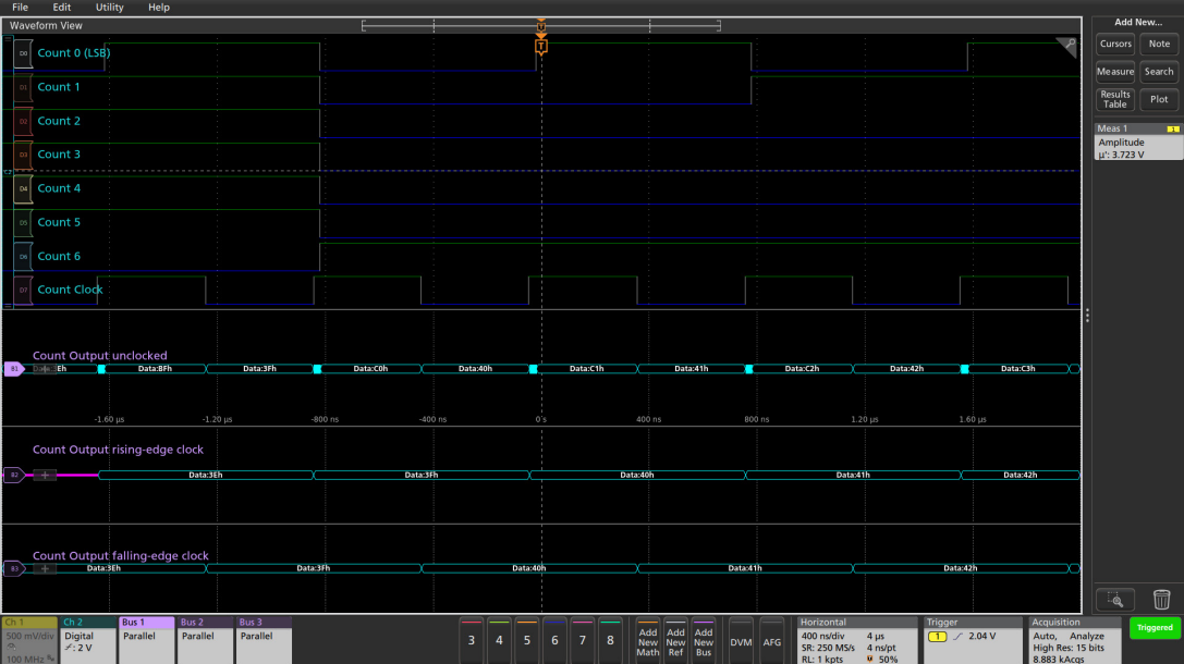 用混合信號示波器識別建立和保持時間違規 用混合信號示波器識別建立和保持時間違規