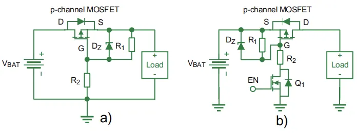 P溝道功率MOSFETs及其應用 P溝道功率MOSFETs及其應用