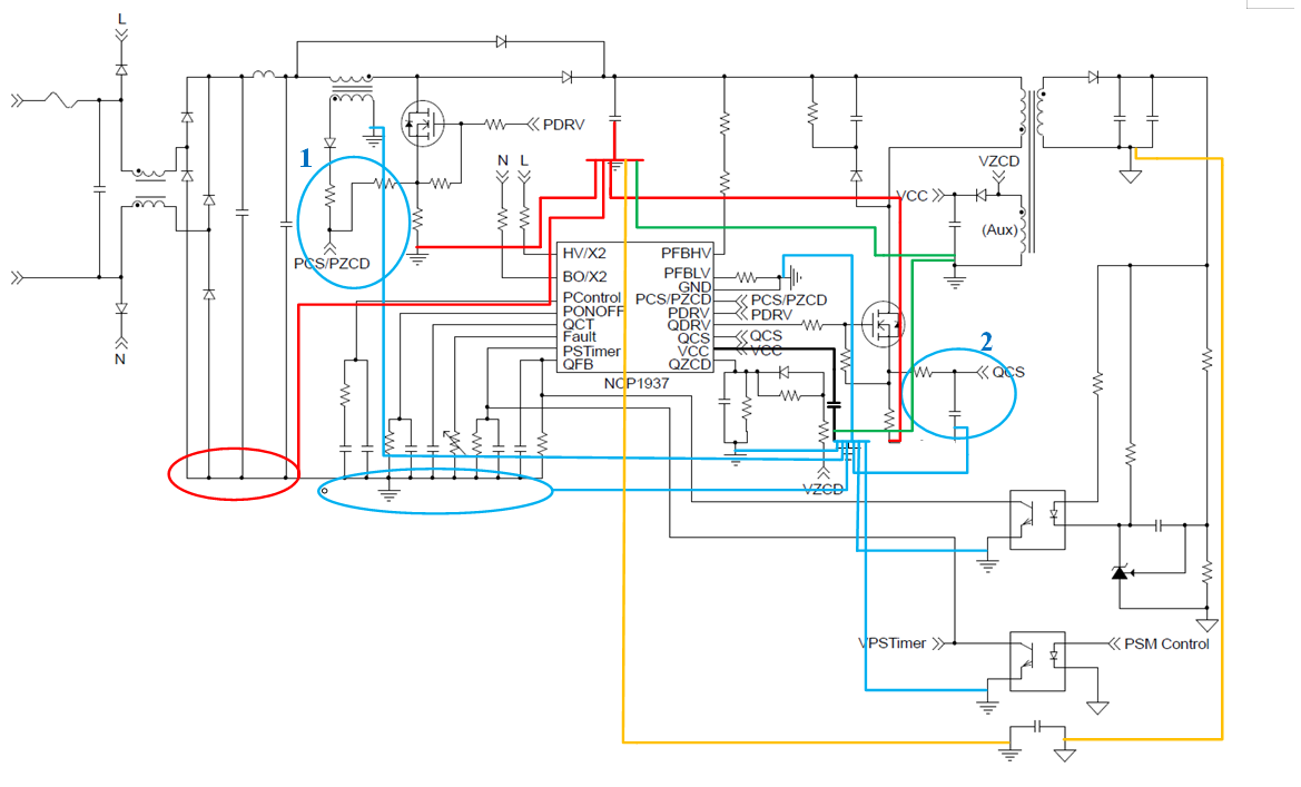 AC-DC控制器PCB布局指南 AC-DC控制器PCB布局指南
