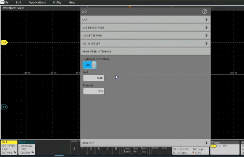 開啟TekHSI高速接口功能,加速波形數(shù)據(jù)遠(yuǎn)程傳輸 開啟TekHSI高速接口功能,加速波形數(shù)據(jù)遠(yuǎn)程傳輸