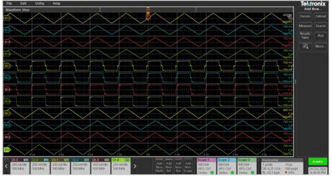 開啟TekHSI高速接口功能,加速波形數(shù)據(jù)遠(yuǎn)程傳輸 開啟TekHSI高速接口功能,加速波形數(shù)據(jù)遠(yuǎn)程傳輸