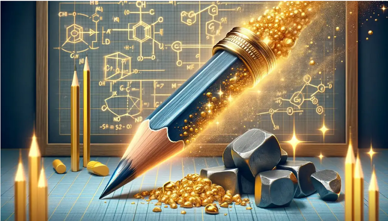 按特定順序堆疊5層石墨烯，鉛筆芯巧變電子“黃金”