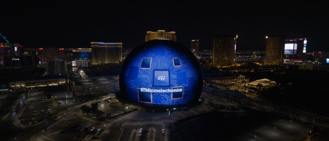 意法半導(dǎo)體超級傳感器助Sphere打造沉浸式體驗,開啟全新電影時代 意法半導(dǎo)體超級傳感器助Sphere打造沉浸式體驗,開啟全新電影時代