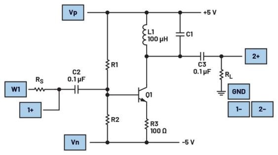 學子專區—ADALM2000實驗:調諧放大器級 學子專區—ADALM2000實驗:調諧放大器級